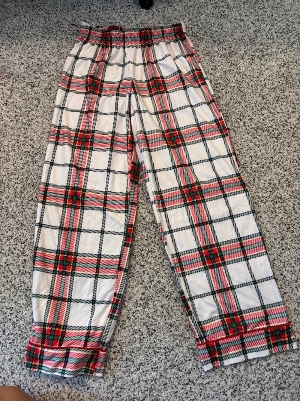 Children's 11-12 Wild Fable Red & White Plaid Pajama Set